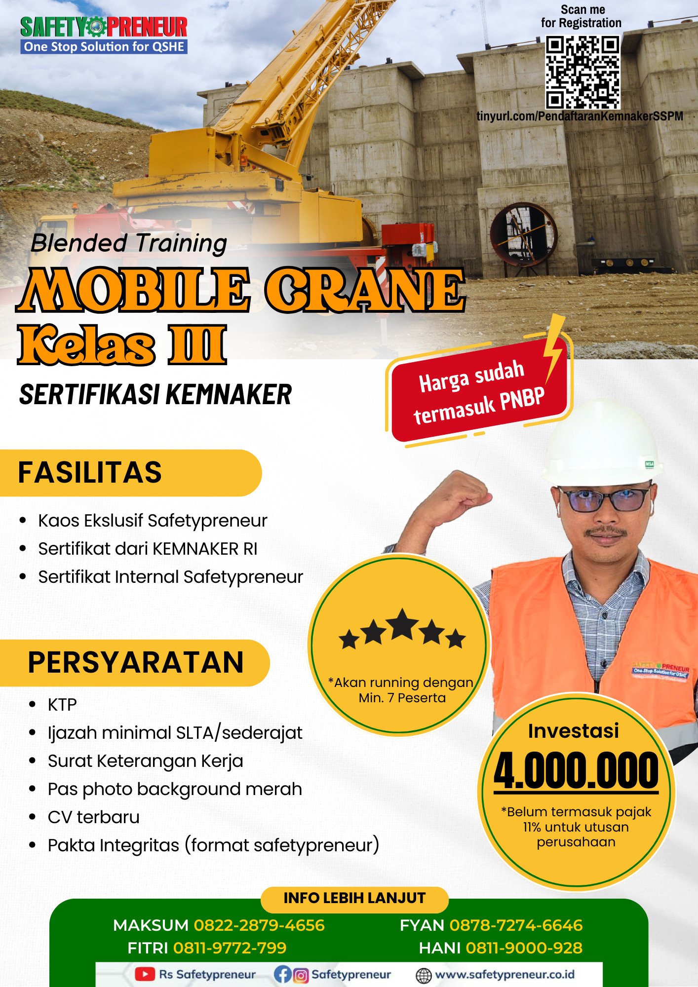 Mobile Crane Kelas III