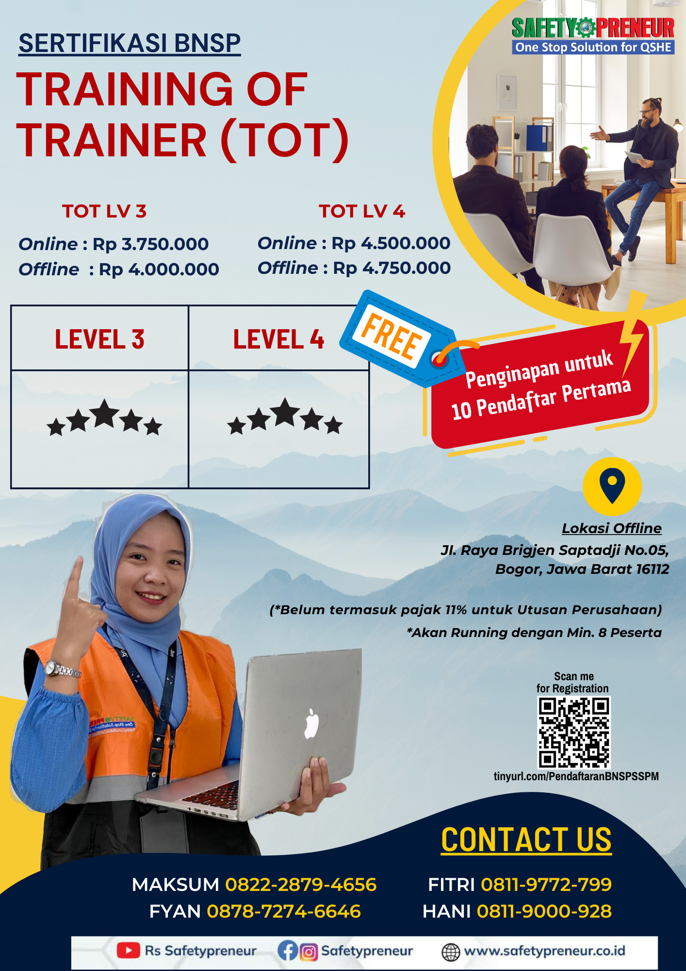 Training of Trainer Level 3 & 4