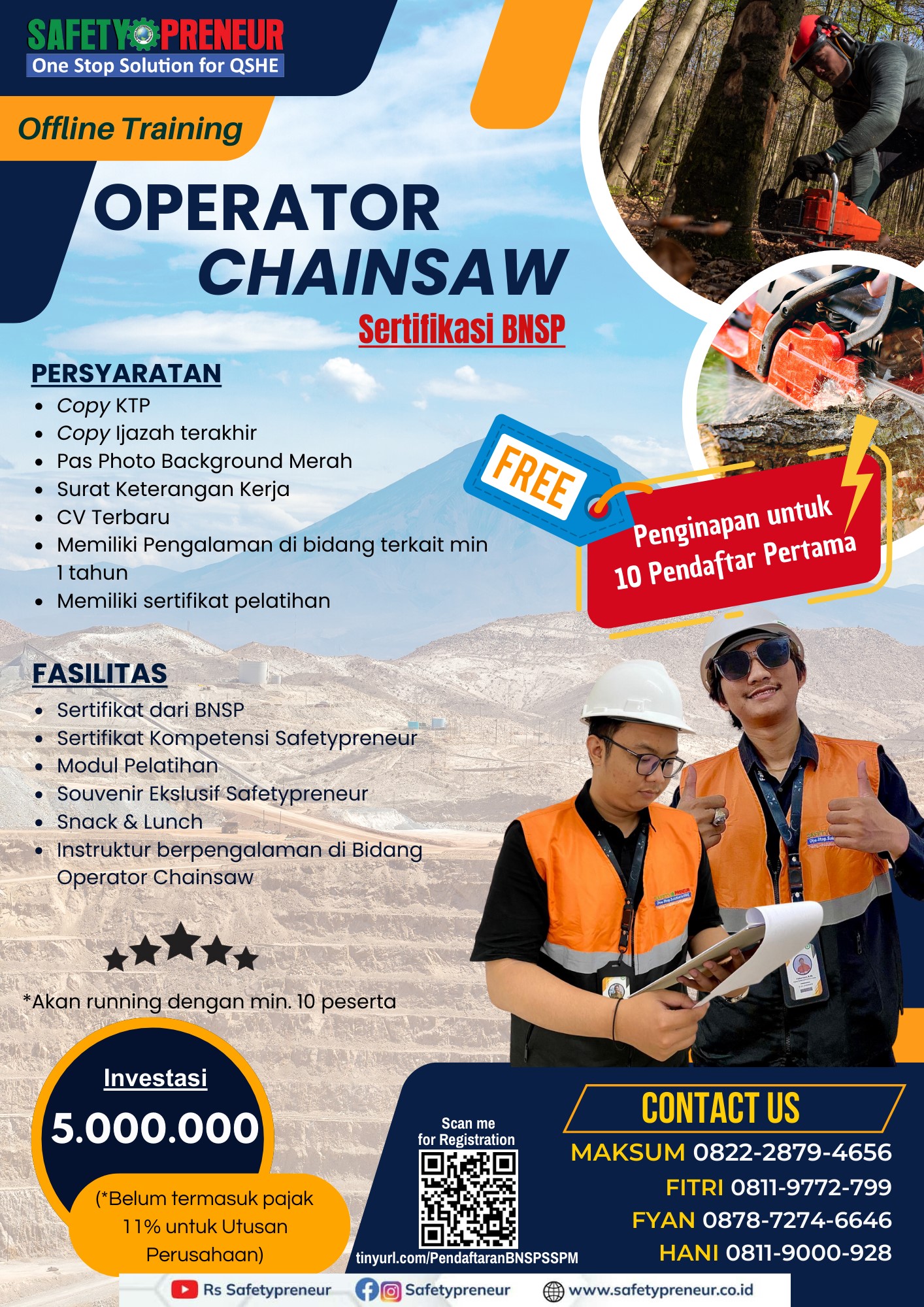 Operator Chainsaw
